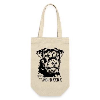 Aimé par un chien de chasse terrier disant chiens Wilsigns - Sac à bouteille - nature - Devant