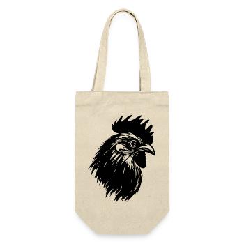 Poulet Poulailler Volaille Coq Ferme - Sac à bouteille - nature - Devant