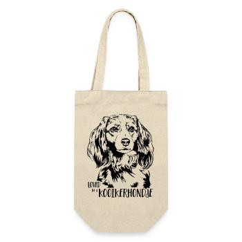 Aimé par un chien Kooikerhondje disant chien Wilsigns - Sac à bouteille - nature - Devant