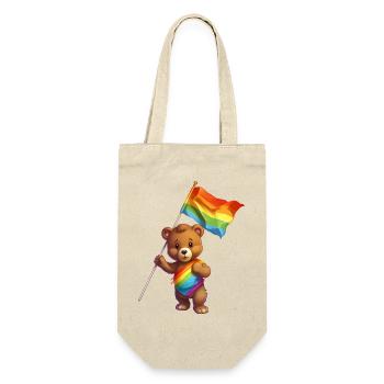 Love is a Bear Necessity - Gift Bag for Bottles - nature - Front