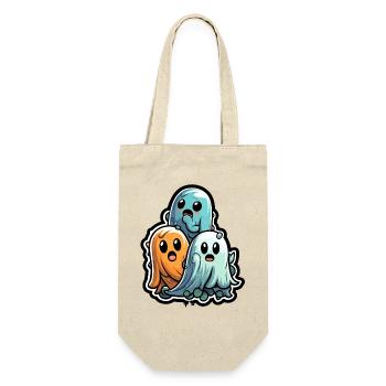 Sugary Ghost Trio Halloween Ghosts - Gift Bag for Bottles - nature - Front