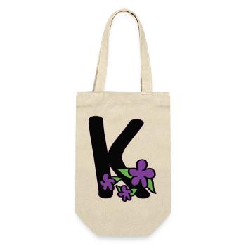 K as in cheeky - Gift Bag for Bottles - nature - Front