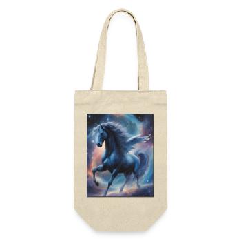 Pegasos (Pegasus) in Space - Weltenwanderer - Gift Bag for Bottles - nature - Front