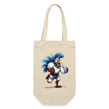 Rugby France Coq Ballon De Rugby Joueur Fan De Sport - Sac à bouteille - nature - Devant