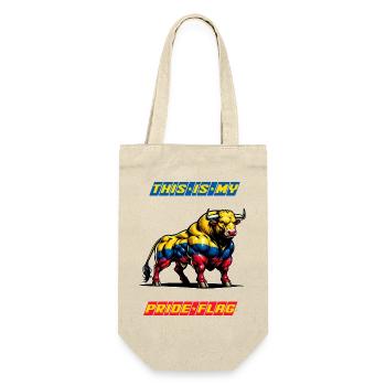 C'est mon fier drapeau, la Colombie - Sac à bouteille - nature - Devant