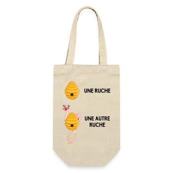 une ruche et autre ruche - Sac à bouteille - nature - Devant