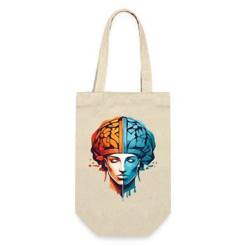Women Thinking - Gift Bag for Bottles - nature - Front