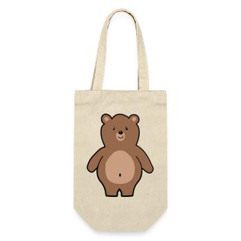 Ours - Sac à bouteille - nature - Devant