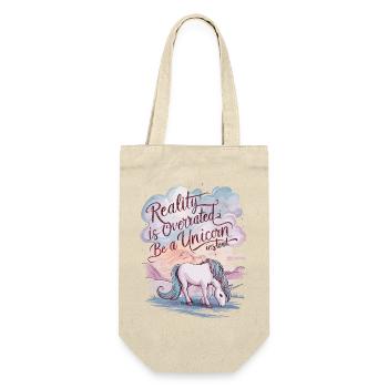 Soyez une licorne - Design de licorne inspirant - Sac à bouteille - nature - Devant