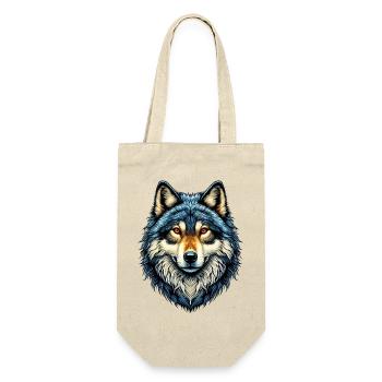 Wolf - Gift Bag for Bottles - nature - Front