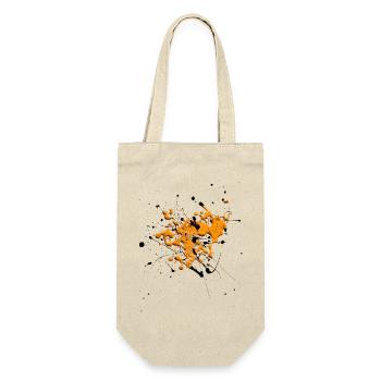 Orange.Splash - Gift Bag for Bottles - nature - Front