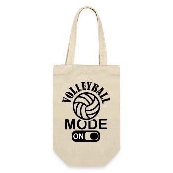 Mode de volley-ball sur le logo de l’équipe de volley-ball de plage - Sac à bouteille - nature - Devant