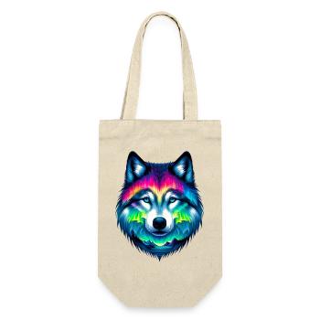 Loup - Sac à bouteille - nature - Devant