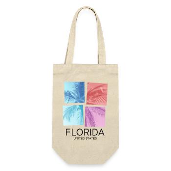 Florida USA Miami America Summer Palm Trees Beach - Gift Bag for Bottles - nature - Front