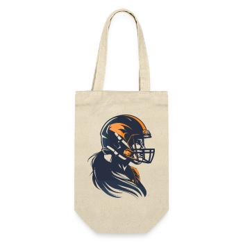 Football player - Gift Bag for Bottles - nature - Front