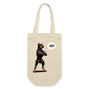 No Doberman Doberman Owner Doberman Holder - Gift Bag for Bottles - nature - Front