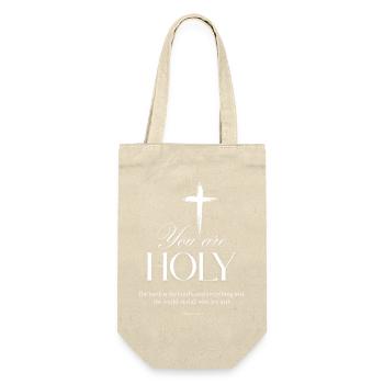 You Are Holy Bible Verses Christian Isaiah 6:3 - Gift Bag for Bottles - nature - Front