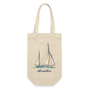 Voilier_BA - Gift Bag for Bottles - nature - Front