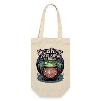 Hocus Pocus J’ai besoin d’insuline pour me concentrer - Sac à bouteille - nature - Devant