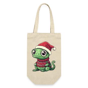 Chameleon Christmas - Gift Bag for Bottles - nature - Front