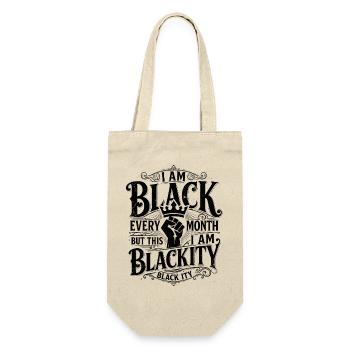 Blackity Black Ity célébrant l’héritage noir - Sac à bouteille - nature - Devant