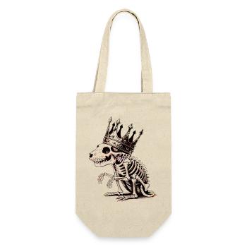 Le Dino avec Couronne du Roi Néon - Sac à bouteille - nature - Devant
