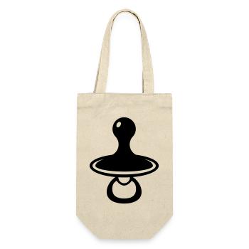 Baby pacifier - Gift Bag for Bottles - nature - Front