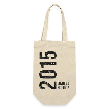 Vintage 2015 Garçon Fille 11e anniversaire - Sac à bouteille - nature - Devant