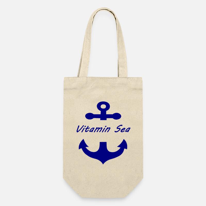 Vitamine-Mer - Sac à bouteille - nature