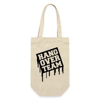 hangover_team01 - Geschenkbeutel für Flaschen - Natur - Vorne