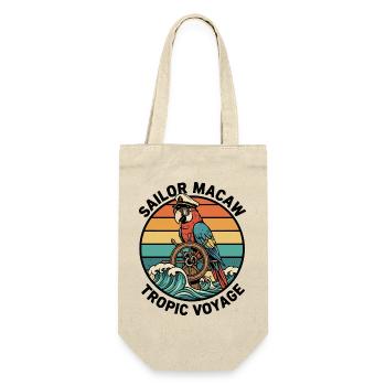 Parrot Sailor Macaw Tropic Voyage - Gift Bag for Bottles - nature - Front
