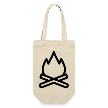 Campfire - Gift Bag for Bottles - nature - Front