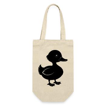 Baby duck - Gift Bag for Bottles - nature - Front