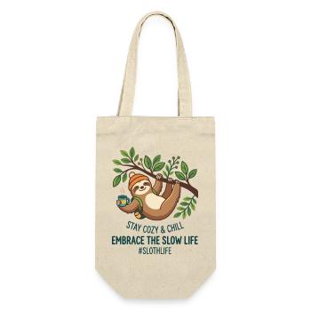 Une pièce de puzzle magique mignonne, cœur de mascotte qui clignote - Sac à bouteille - nature - Devant