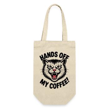 Away from my coffee angry cat - Gift Bag for Bottles - nature - Front