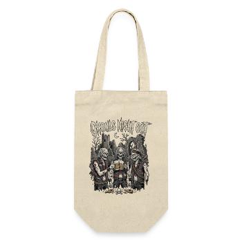 Zombie Rocker d’Halloween - Sac à bouteille - nature - Devant