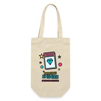 Hunting for Shiny Stones - Sports Card Motif - Gift Bag for Bottles - nature - Front