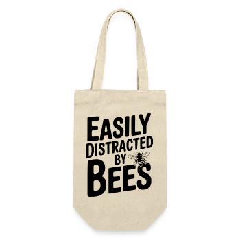 Easily Distracted By Bees - Gift Bag for Bottles - nature - Front