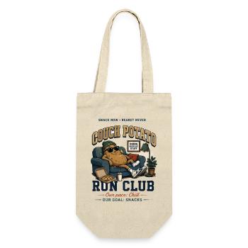 Couch Potato Running Club - Gift Bag for Bottles - nature - Front