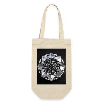 Mandala géométrique diamant - Sac à bouteille - nature - Devant