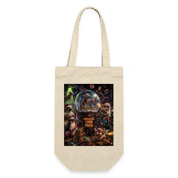 Weihnachtslogik Pause Verrücktes Chaos Humor Pur - Geschenkbeutel für Flaschen - Natur - Vorne