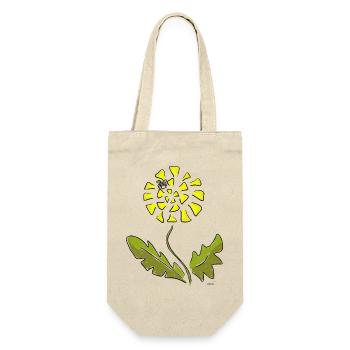 Dandy the Wheedo – Bee-Hind You - Geschenkbeutel für Flaschen - Natur - Vorne