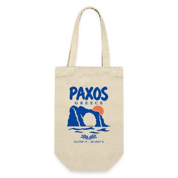 Paxos Tripitos Arch - Geschenkbeutel für Flaschen - Natur - Vorne
