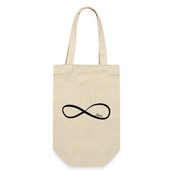 love forever - Gift Bag for Bottles - nature - Front