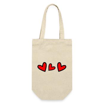 NOËL. ANNEE. ANNIVERSAIRE. RETRAITE. PAPA. MAMAM. - Sac à bouteille - nature - Devant