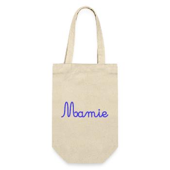 MAMIE. MAMAN. FÊTE DES MÈRES. BONNE FÊTE MAMIE - Sac à bouteille - nature - Devant