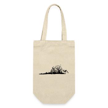 Mountain Bike - Gift Bag for Bottles - nature - Front
