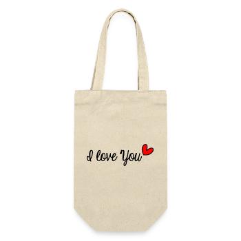 20. 20 ANS. 20e ANNIVERSAIRE. ANNIVERSAIRE 20 ANS. - Sac à bouteille - nature - Devant