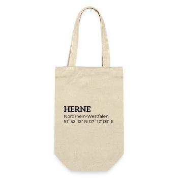 Herne, North Rhine-Westphalia coordinates - Gift Bag for Bottles - nature - Front