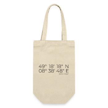 Coordinates Walldorf - Gift Bag for Bottles - nature - Front